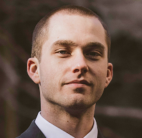 Porträt des Analysten für Krypto-Handel Thomas Whitfield und Experten für den Kryptomarkt